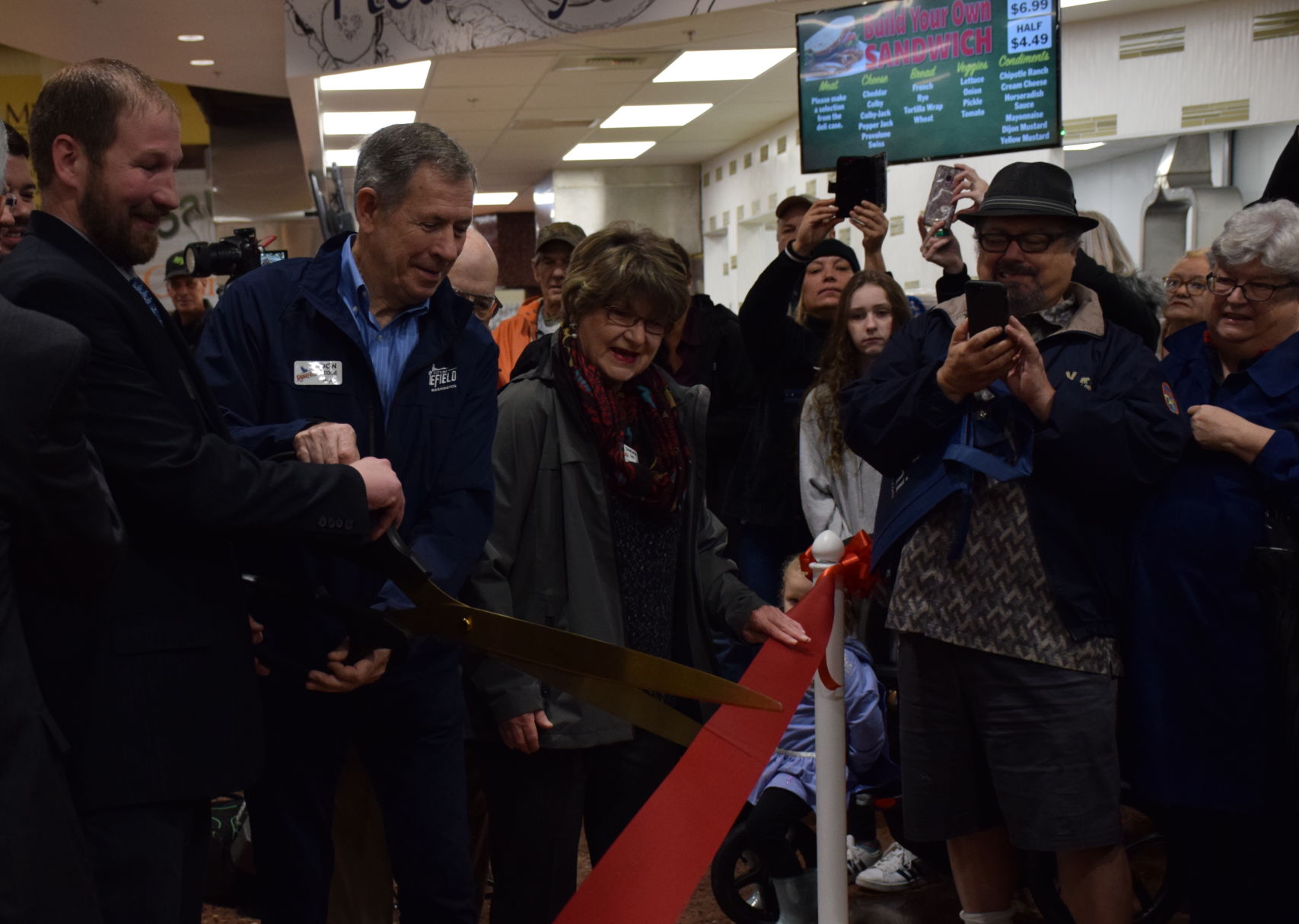 Ribbon cutting